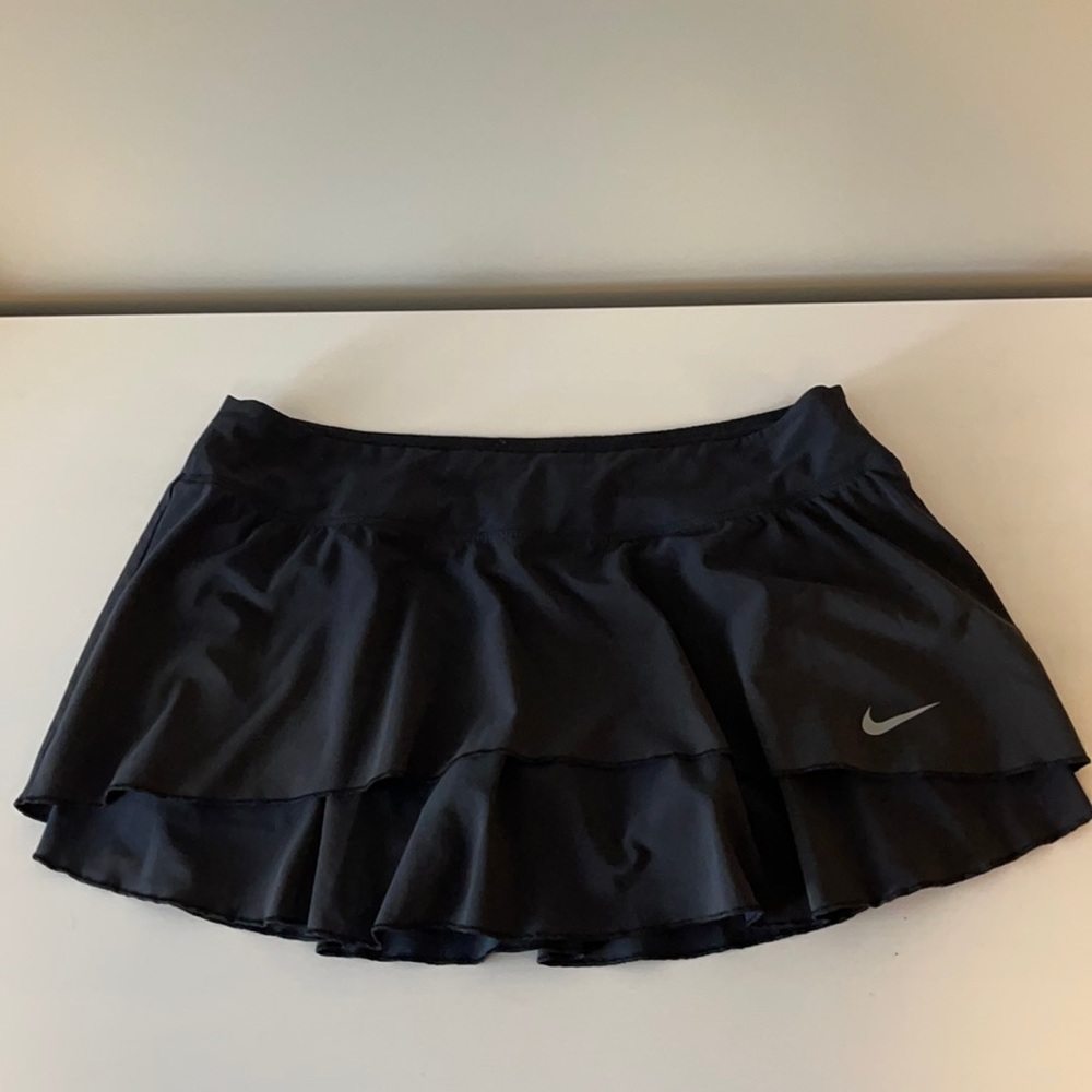 Nike Dri-fit Black Tennis Skirt